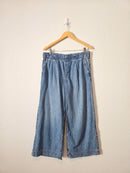 Gap Pull On Wide Leg Jeans (M)