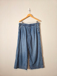 Gap Pull On Wide Leg Jeans (M)