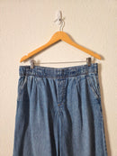 Gap Pull On Wide Leg Jeans (M)