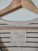 Aerie Striped Henley Tee (M)