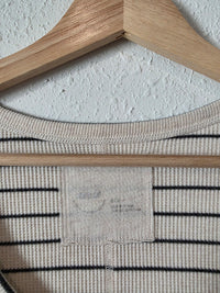 Aerie Striped Henley Tee (M)