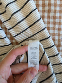 Aerie Striped Henley Tee (M)
