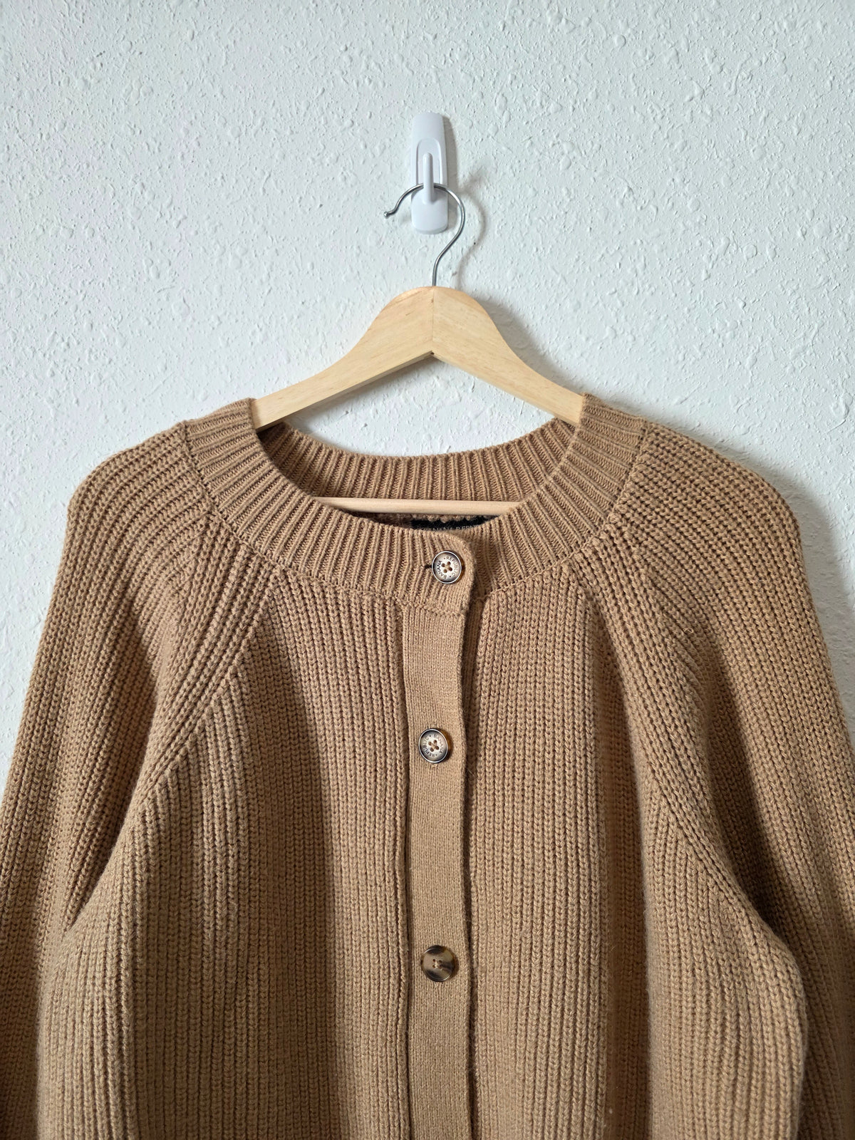 Banana Republic Camel Cardigan Sweater (XL)
