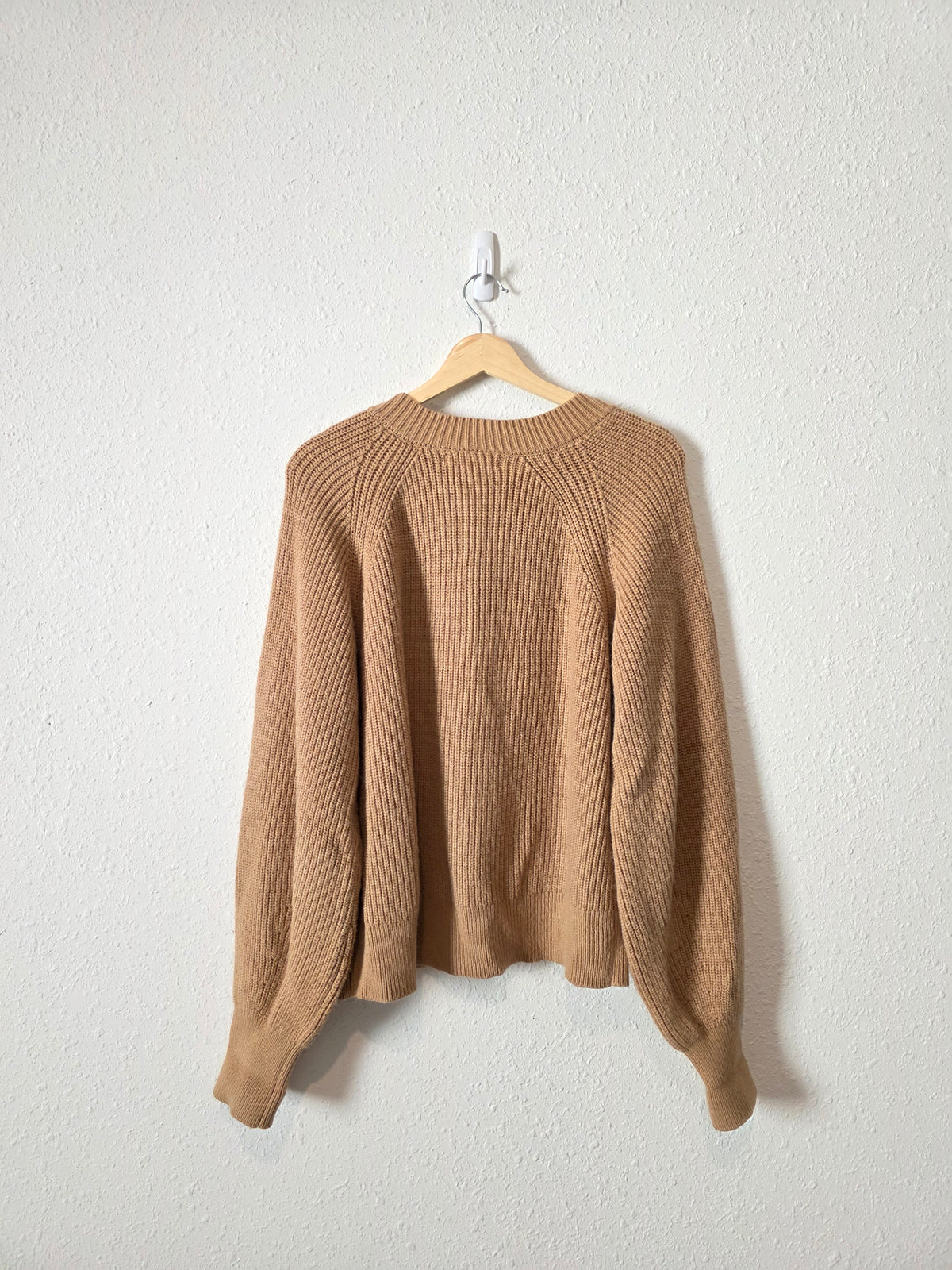 Banana Republic Camel Cardigan Sweater (XL)
