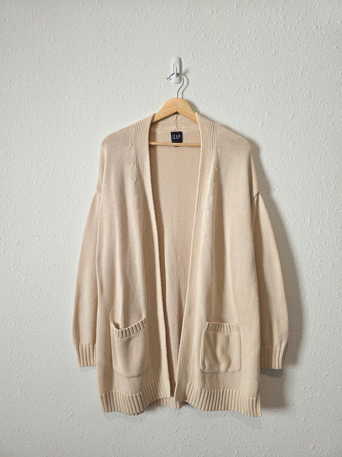 Gap Cream Cotton Cardigan (L)