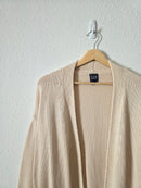 Gap Cream Cotton Cardigan (L)