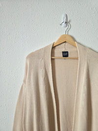 Gap Cream Cotton Cardigan (L)