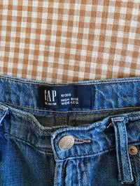 Gap High Rise Wide Leg Jeans (10/30s)