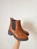 Brown Chelsea Ankle Boots (8W)