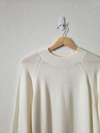 NEW Quince Organic Cotton Mockneck Sweater (XL)