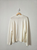 NEW Quince Organic Cotton Mockneck Sweater (XL)