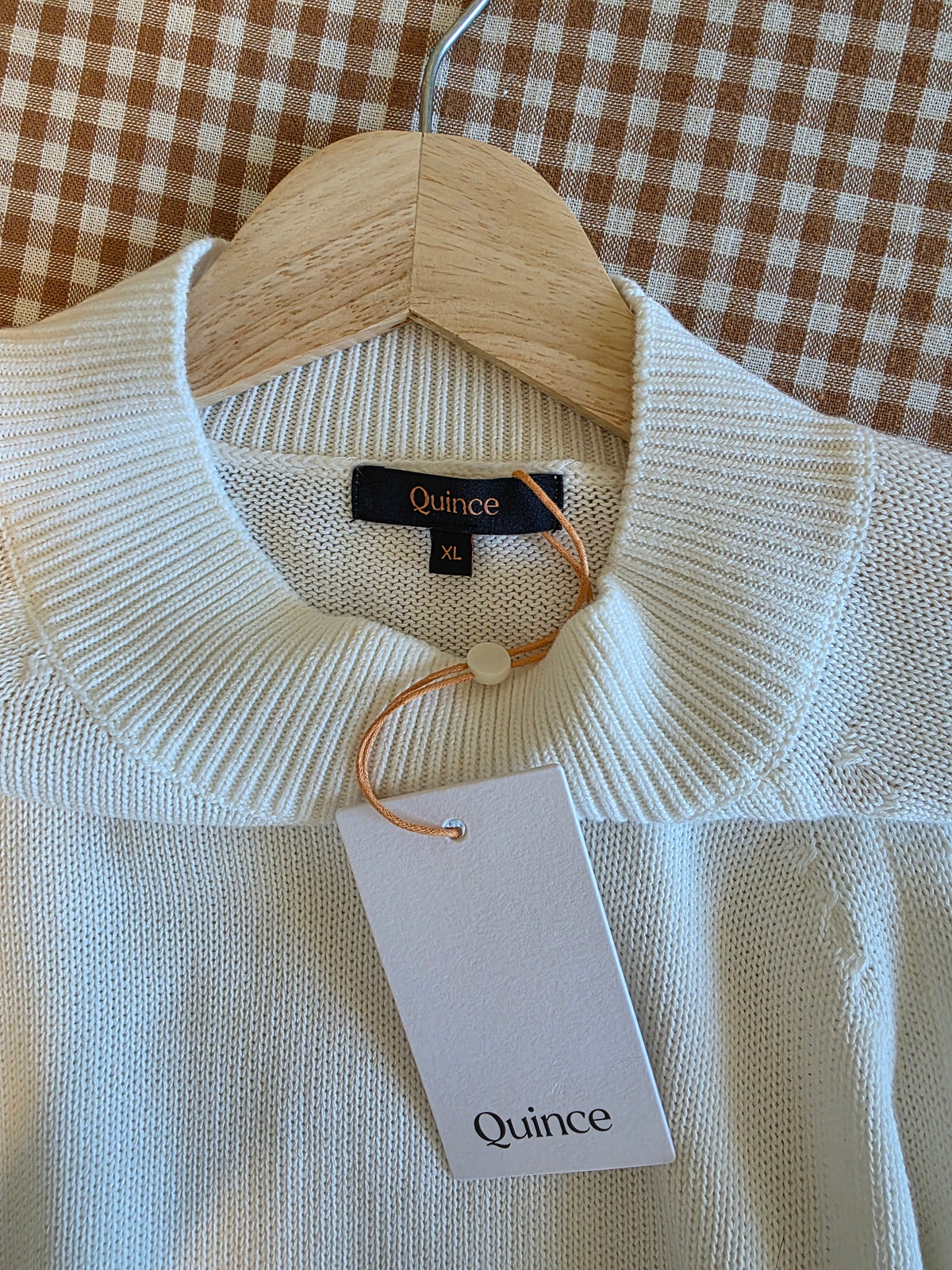 NEW Quince Organic Cotton Mockneck Sweater (XL)