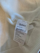 NEW Quince Organic Cotton Mockneck Sweater (XL)