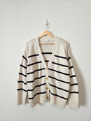 Gap Striped Cotton Cardigan (M)