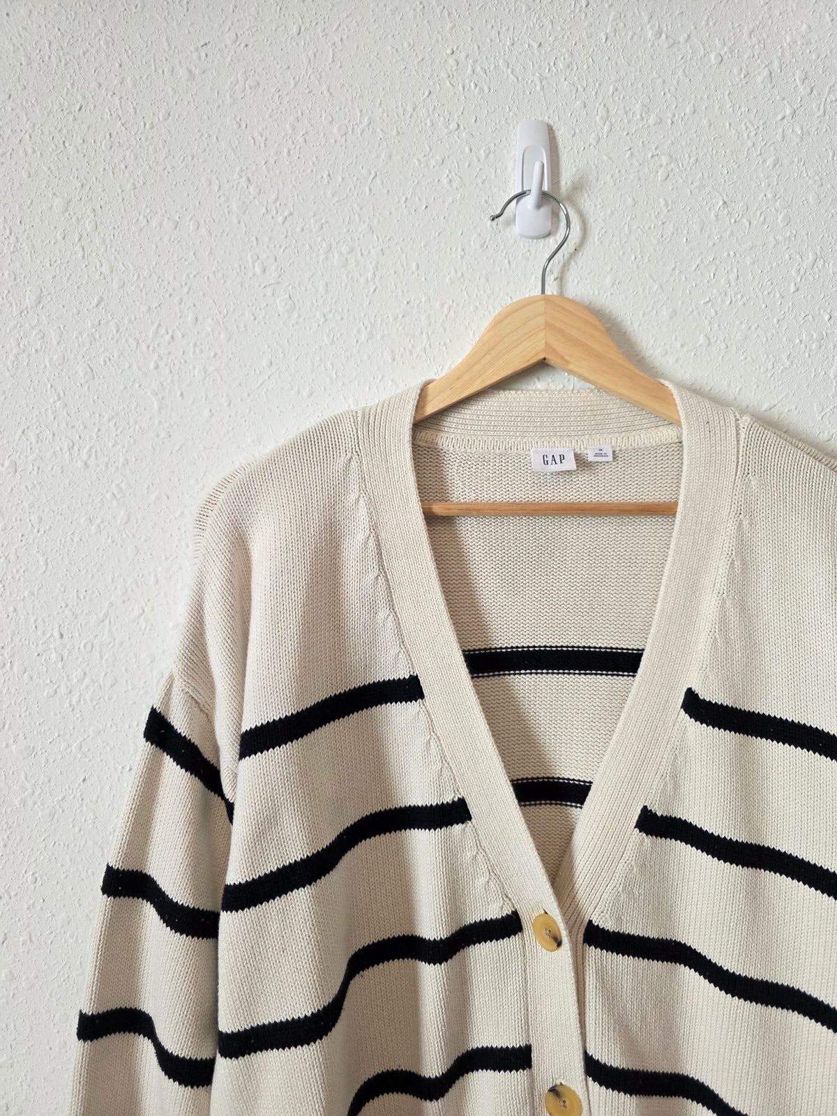 Gap Striped Cotton Cardigan (M)
