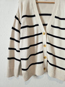 Gap Striped Cotton Cardigan (M)
