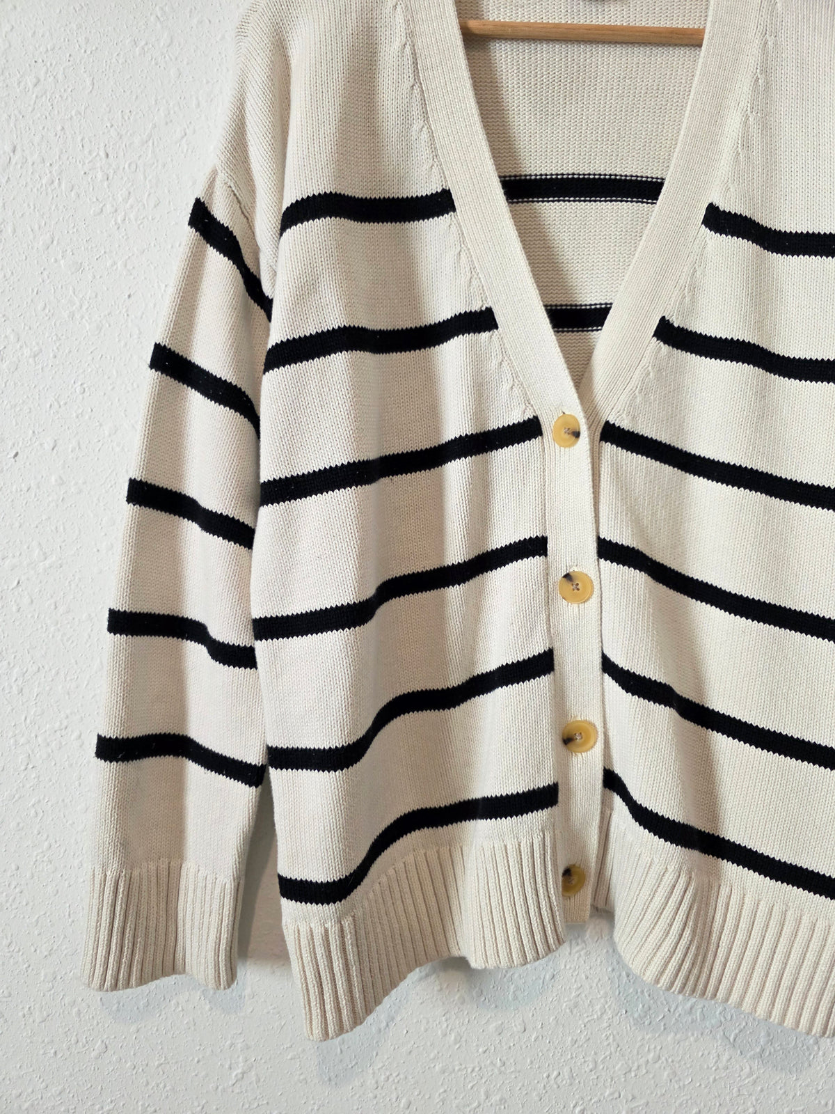 Gap Striped Cotton Cardigan (M)