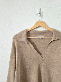 J.Crew Neutral V Neck Sweater (S)
