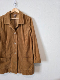J.Jill Corduroy Button Up Jacket (M)