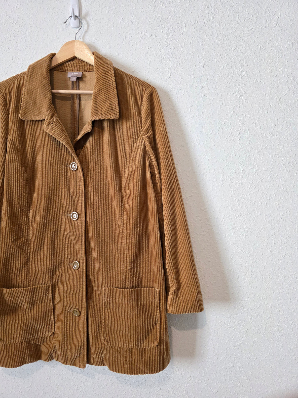 J.Jill Corduroy Button Up Jacket (M)