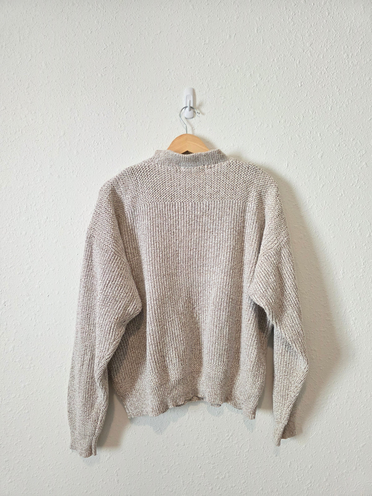 Vintage Eddie Bauer Henley Sweater (L)
