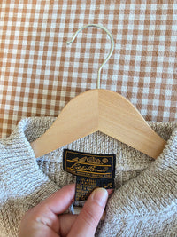 Vintage Eddie Bauer Henley Sweater (L)