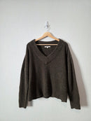 Emerson Fry Wool Blend V Neck Sweater (S)