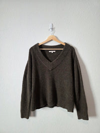 Emerson Fry Wool Blend V Neck Sweater (S)