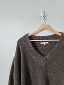 Emerson Fry Wool Blend V Neck Sweater (S)