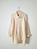 Vintage Arancrafts Cable Knit Sweater (XXL)