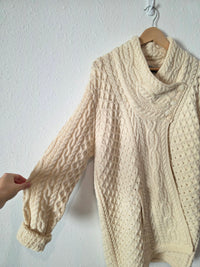 Vintage Arancrafts Cable Knit Sweater (XXL)