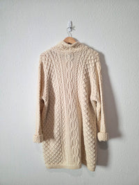 Vintage Arancrafts Cable Knit Sweater (XXL)