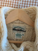 Vintage Arancrafts Cable Knit Sweater (XXL)