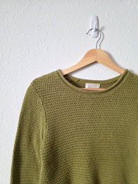 Vintage Green Crewneck Sweater (S)