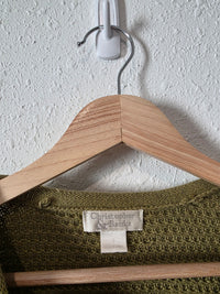 Vintage Green Crewneck Sweater (S)