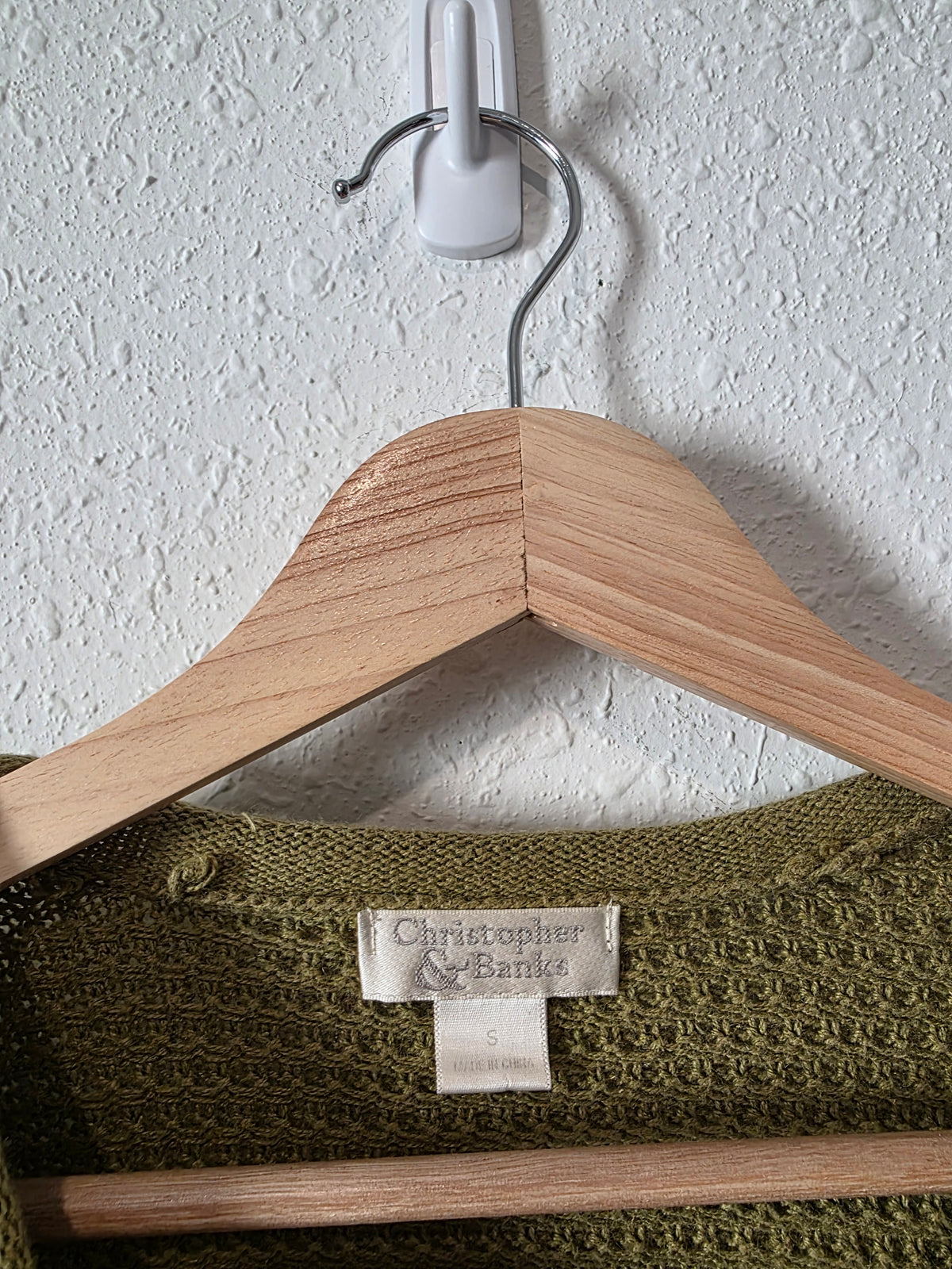 Vintage Green Crewneck Sweater (S)