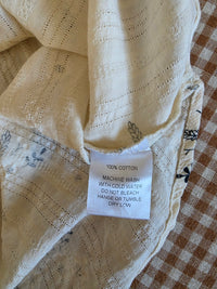Bohme Floral Collared Blouse (M)