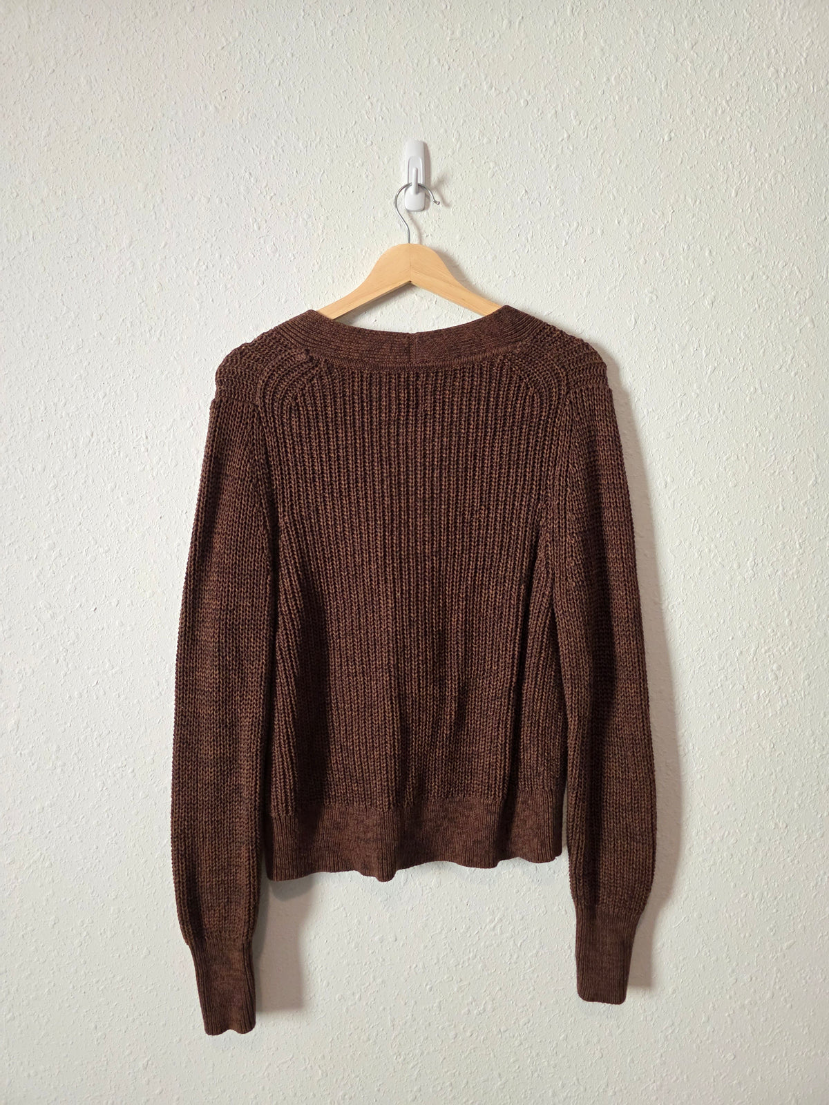 Gap Brown Cotton Cardigan (S)