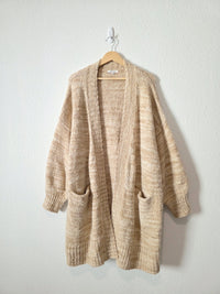 Madewell Neutral Oversized Cardigan (2X)