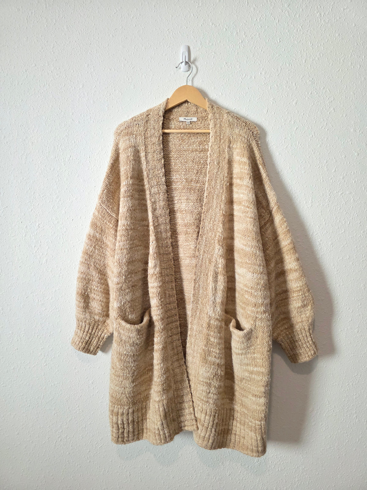 Madewell Neutral Oversized Cardigan (2X)