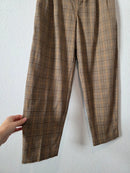 Madewell Plaid Straight Pants (2)