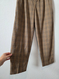 Madewell Plaid Straight Pants (2)