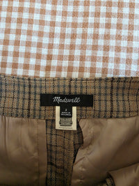 Madewell Plaid Straight Pants (2)