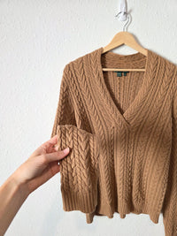 Vintage Ralph Lauren Cable Knit Sweater (M)