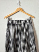 Gap Gingham Wide Leg Pants (XS)