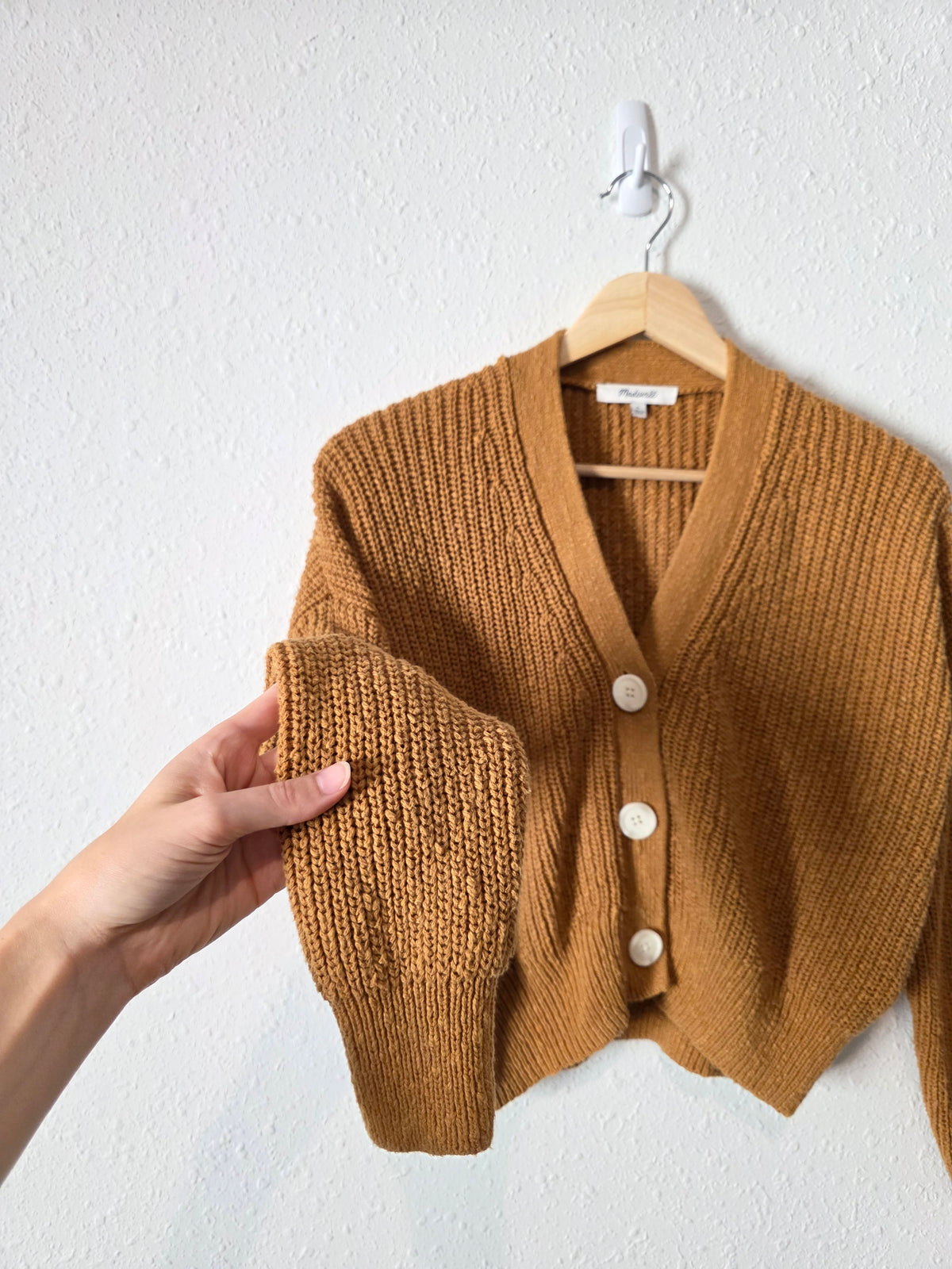 Madewell Textured Crop Cardigan (S)