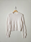 Madewell Textured Pointelle Sweater (M)