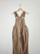 NEW Brown Wide Leg Overalls (S)