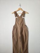 NEW Brown Wide Leg Overalls (S)