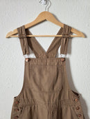 NEW Brown Wide Leg Overalls (S)